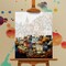 Countryside Paint by Numbers Kit for Adults – 16"x20" Village Landscape Acrylic DIY Canvas Painting Set, Beginner-Friendly Number Painting for Home Décor & Gift Giving (LBOP1PNF05)
